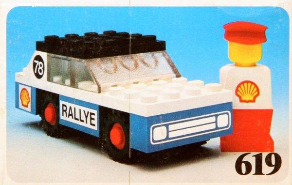 Lego 619 - Rally autó