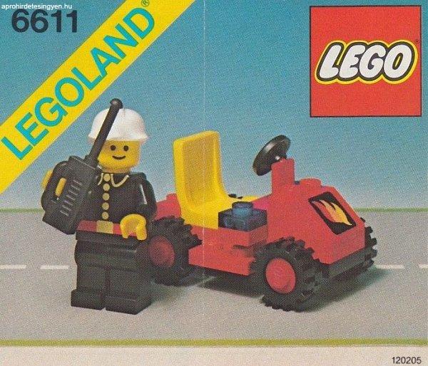 Lego Legoland 6611 - Tűzoltóparancsnok kocsija