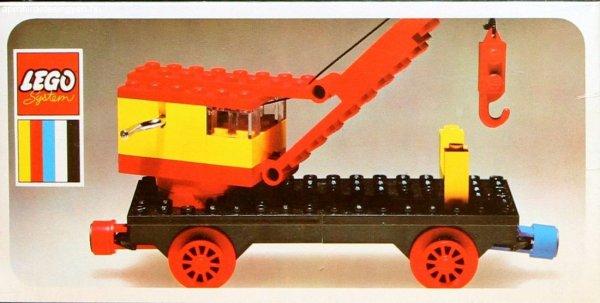 Lego Train 128-2 - Mobil daru