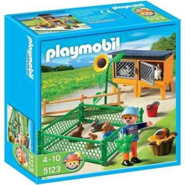 Playmobil 5123 - Nyuszik az ólban és ketrecben