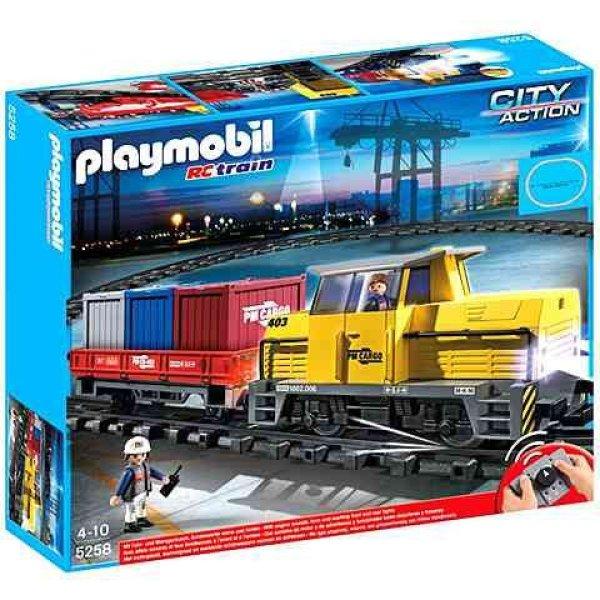 Playmobil 5258 - Konténerszállító tehervonat