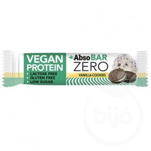 Absorice absobar zero vegan proteinszelet vanilla cookies 40 g