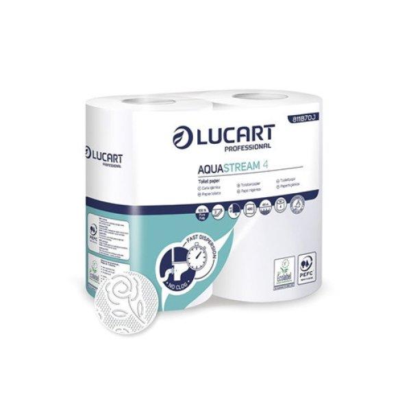 LUCART AQUASTREAM 4 TOALETTPAPÍR 4DB