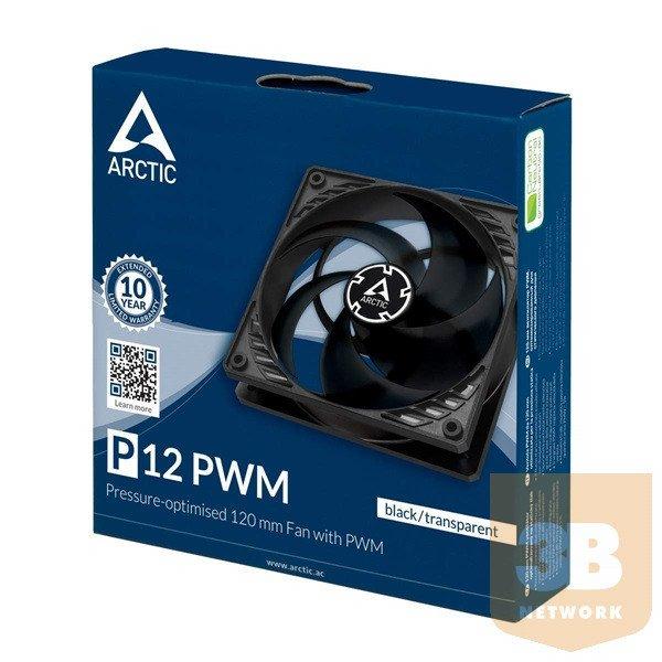 ARCTIC COOLING CPU hűtő P12 PWM Fekete, 12cm