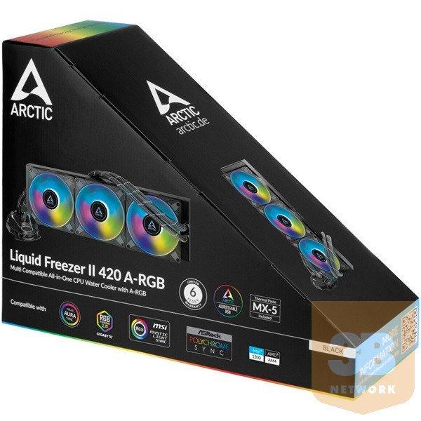 ARCTIC COOLING CPU hűtő Liquid Freezer 420 II A-RGB (vízhűtés),
Univerzális