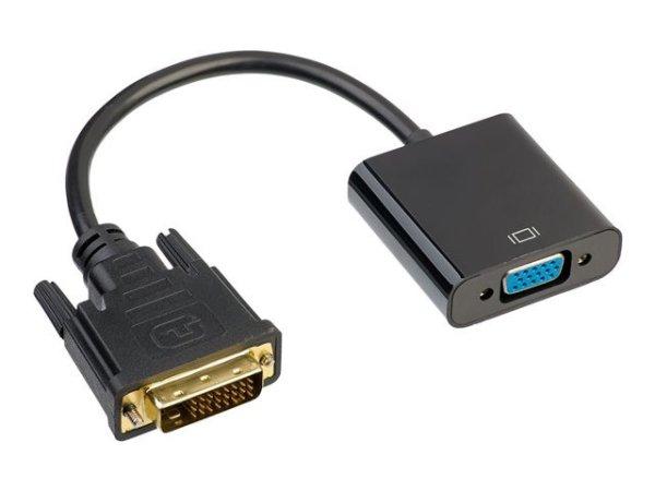 AKYGA AK-AD-50 converter adapter with cable VGA f / DVI 24+1 pin m 15cm