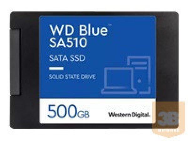 WD Blue SA510 SSD 500GB SATA III 6Gb/s cased 2.5inch 7mm internal single-packed