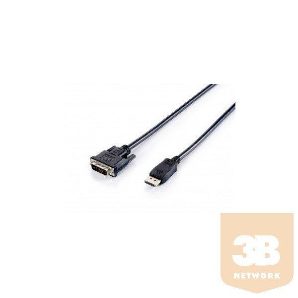 Equip 119336 DisplayPort - DVI kábel apa/apa, 2m