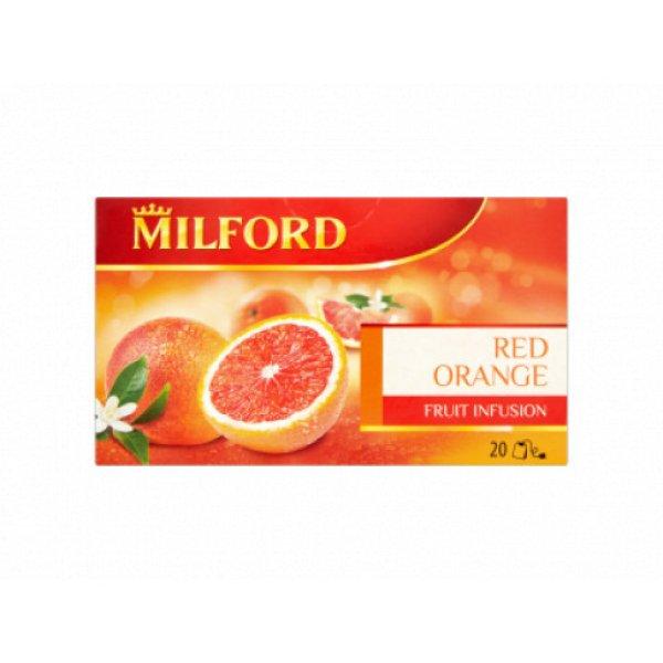 Milford vérnarancs ízű gyümölcstea 20x2,5g 50 g