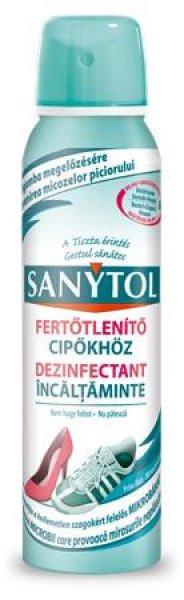 Fertőtlenítő spray, 150 ml, SANYTOL, cipőkhöz