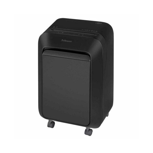 Iratmegsemmisítő, 14lap mikrokonfetti vágás 2x12mm, Fellowes® Powershred
LX211, fekete leértékelt