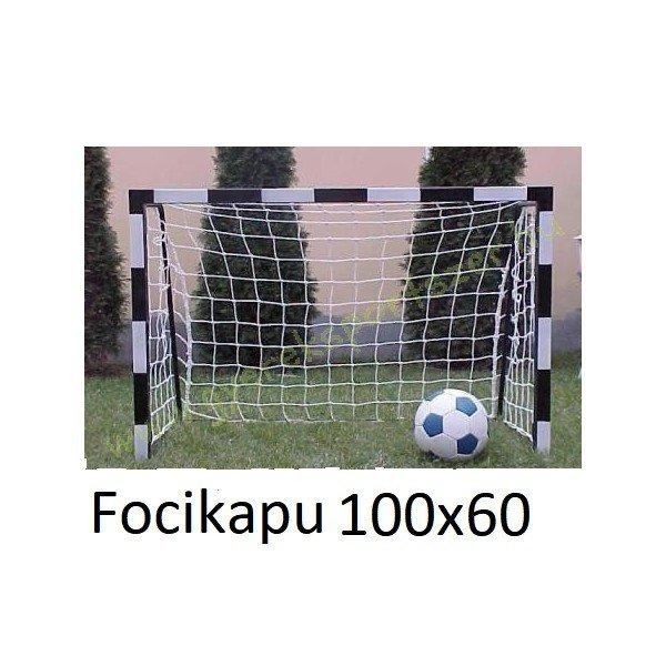 EXTRA Acél Focikapu Fém 100x60cm masszív kivitel, hálóval PRO-SPORT