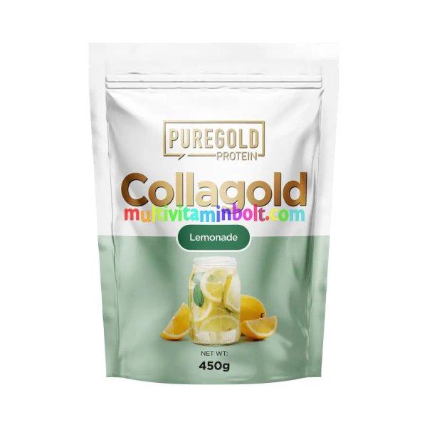 CollaGold Marha és Hal kollagén italpor hialuronsavval - Lemonade - 450g -
PureGold