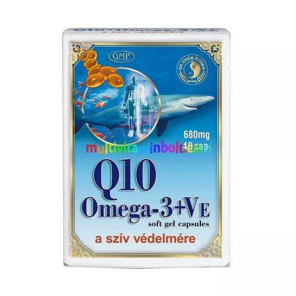 Dr. Chen Q10 + Omega-3 halolaj kapszula 40 db