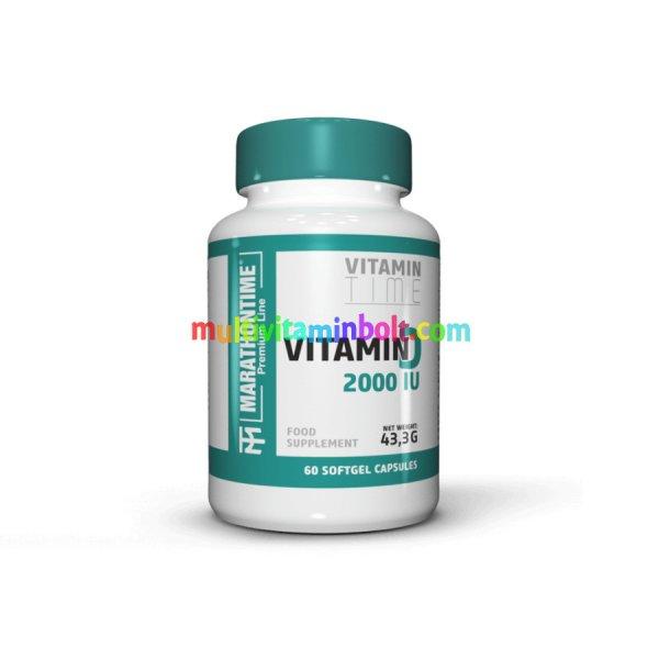 d-vitamin 2000ne hozzáadott Kálciummal - Marathontime