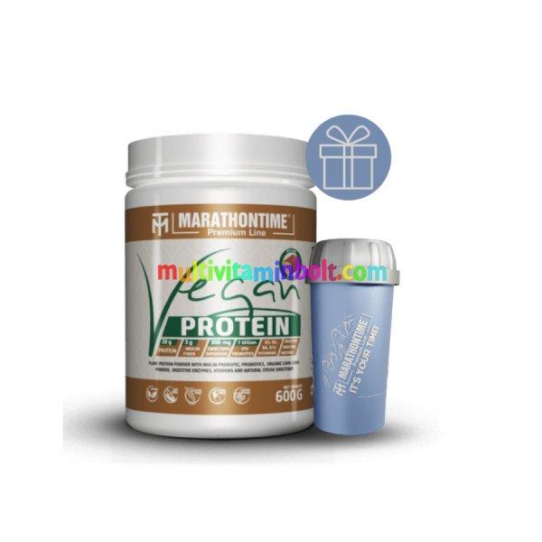 Prémium Vegán protein - nugát 600 g - Marathontime