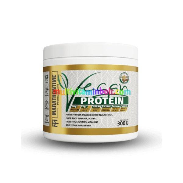 Prémium Vegán protein 300 g - vanília - Marathontime