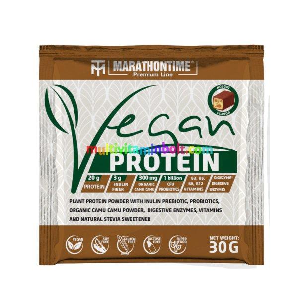 Prémium Vegán protein-nugát 30 g - Marathontime