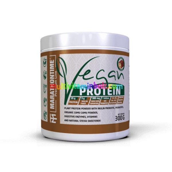 Prémium Vegán protein-nugát 300 g - Marathontime