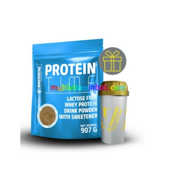 Protein Time Laktázenzimmel Dúsított fehérje Caffé Latte íz 907 g -
Marathontime