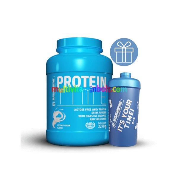 Protein Time Laktázenzimmel Dúsított fehérje kókuszkrémes íz 2270 g -
Marathontime