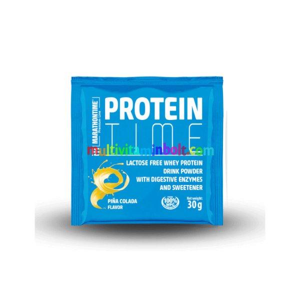 Protein Time Laktázenzimmel Dúsított fehérje pina colada íz 30 g -
Marathontime