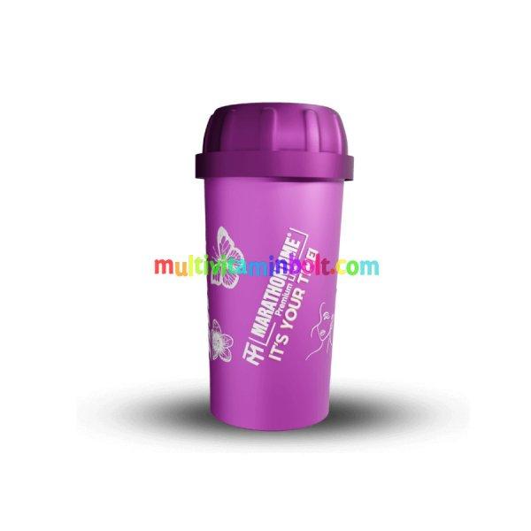 Shaker magenta 350 ml - the beauty - marathontime