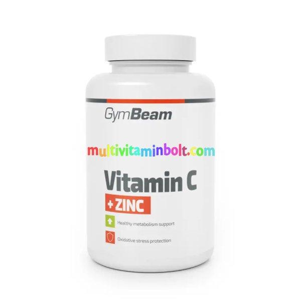 C-vitamin + cink - 120 tabletta - GymBeam