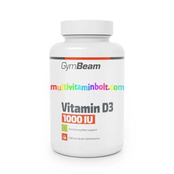 D3-vitamin 1000 IU - 120 kapszula - GymBeam