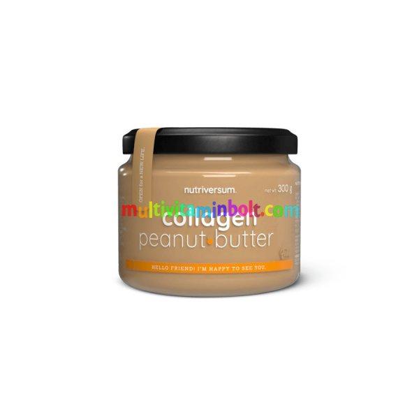 Collagen Peanut Butter - 300 g - natúr - Nutriversum