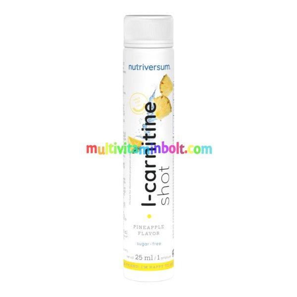 L-Carnitine shot 25 ml - ananász - Nutriversum