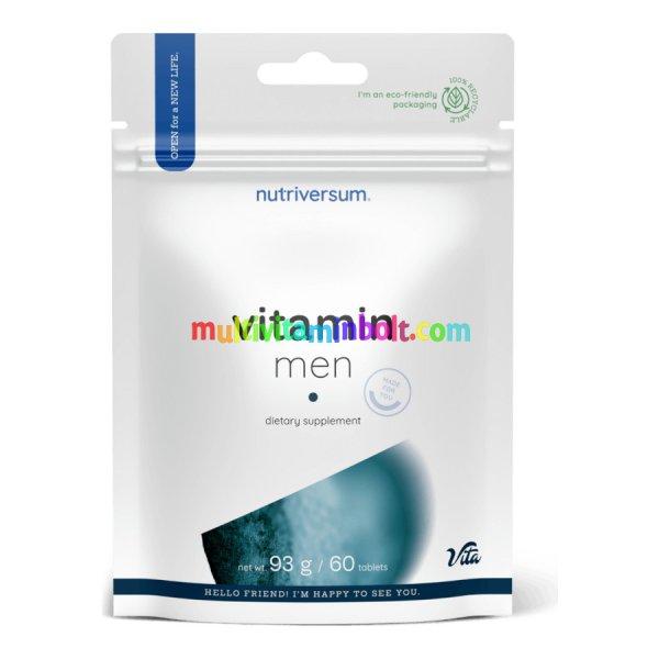 Vitamin Men férfi vitamin - 60 tabletta - Nutriversum