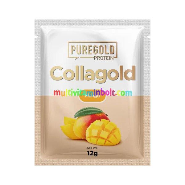 CollaGold Marha és Hal kollagén italpor hialuronsavval - Mango - 12g -
PureGold