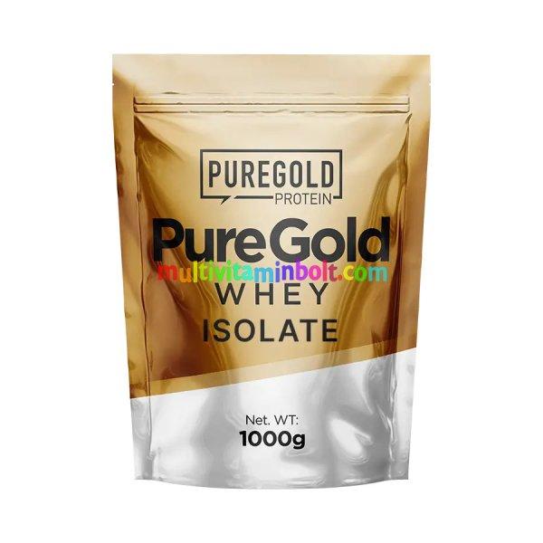 Whey Isolate fehérjepor - 1000 g - PureGold - vanília