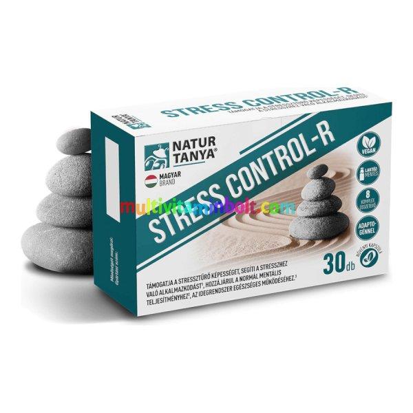 Stress Control-R - Adaptogén gyógynövényekkel támogatja a stressztűrő
képességet - 30 kapszula - Natur Tanya