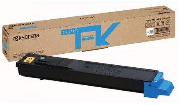 Kyocera TK-8115 Toner Cyan 6.000 oldal kapacitás