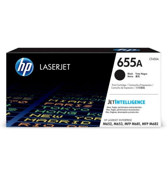 HP CF450A Toner Black 12.500 oldal kapacitás No.655A