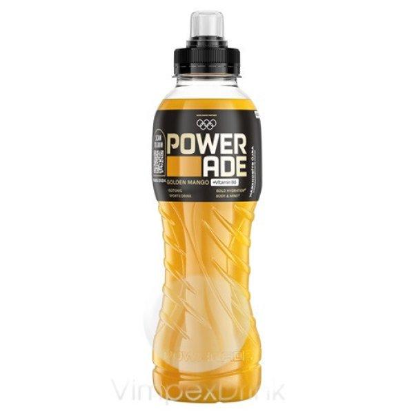 COCA Powerade Golden Mangó 0,5l DRS P