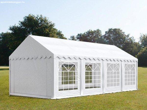 Professzionális rendezvénysátor 3x9 m  ponyva PVC  fehér