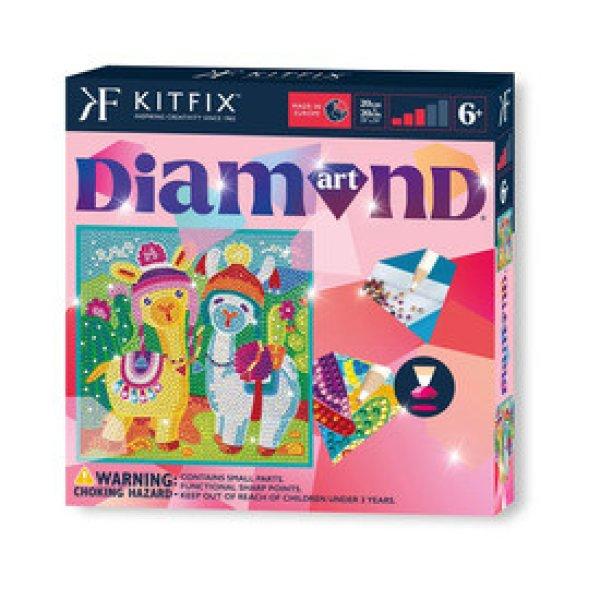 KitFix Diamond Art - Láma