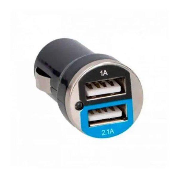 All Ride, Szivargyújtós töltő, 2xUSB, 2,1A/1A 12V