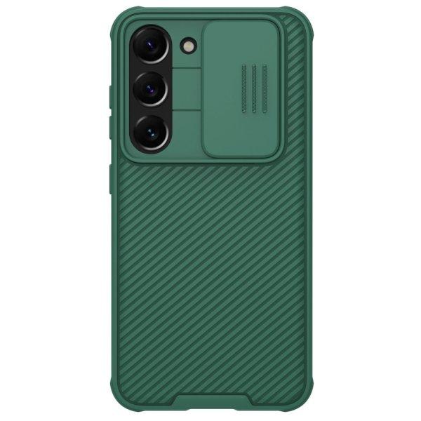 Nillkin CamShield Pro Case, case for Samsung Galaxy S23+, cover with camera
cover, green