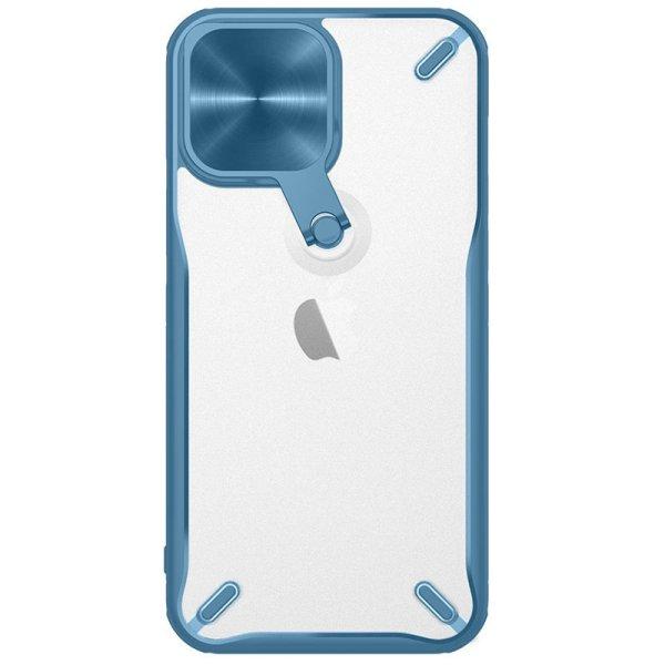 Nillkin Cyclops Case durable case with camera cover and foldable stand for
iPhone 13 Pro blue