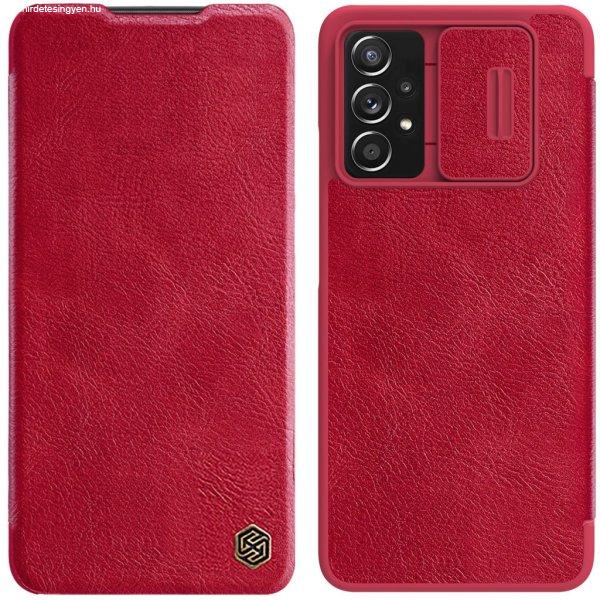 Nillkin Qin leather holster case for Samsung Galaxy A73 red