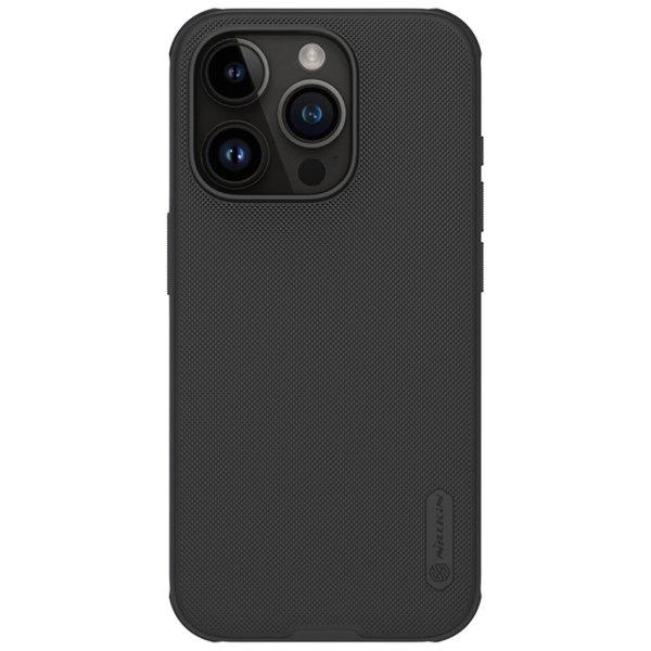 Nillkin Super Frosted Shield Pro reinforced case for iPhone 15 Pro - black