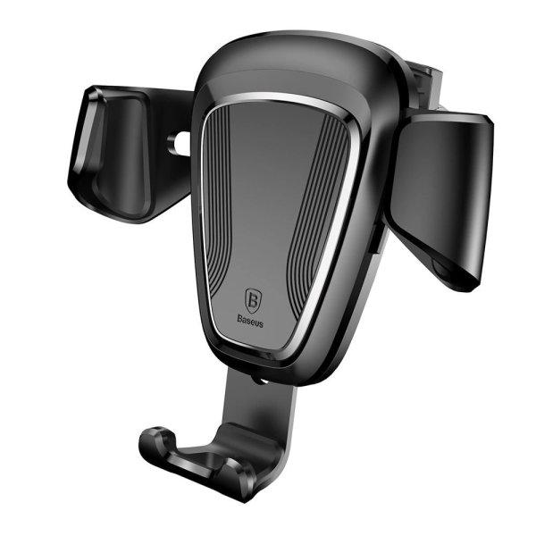 Baseus Gravity Car Mount gravity air vent car holder for 4-6" phone black
(SUYL-01)