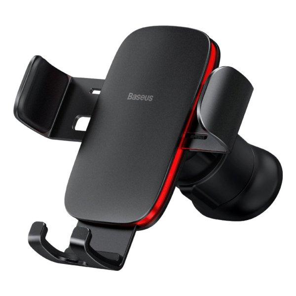 Baseus Metal Age II gravitational car phone holder for ventilation grille black
(SUJS000001)