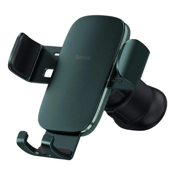 Baseus Metal Age II gravitational car phone holder for ventilation grille green
(SUJS000006)