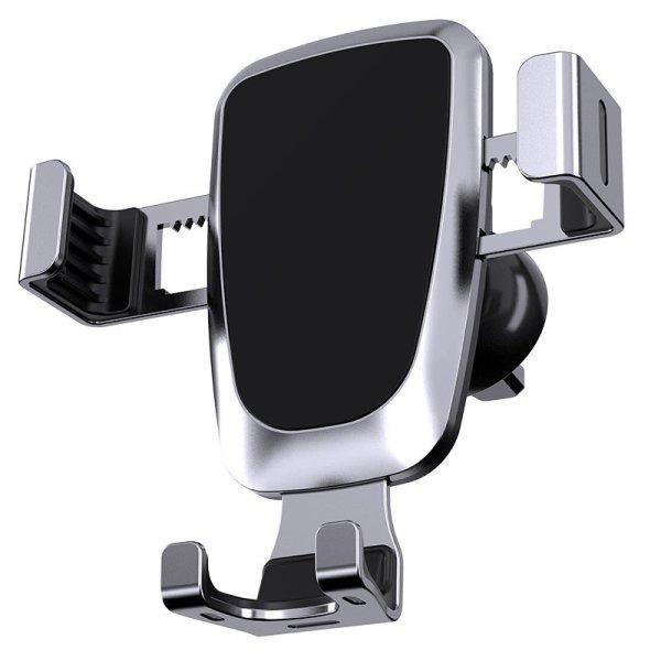 Gravity smartphone car holder for air vent silver (YC08)