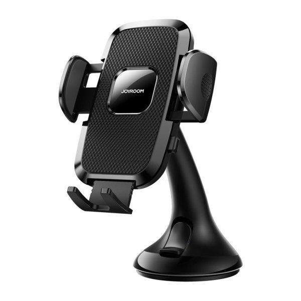 Joyroom JR-ZS259 mechanical car holder universal for phone on cockpit / window -
black